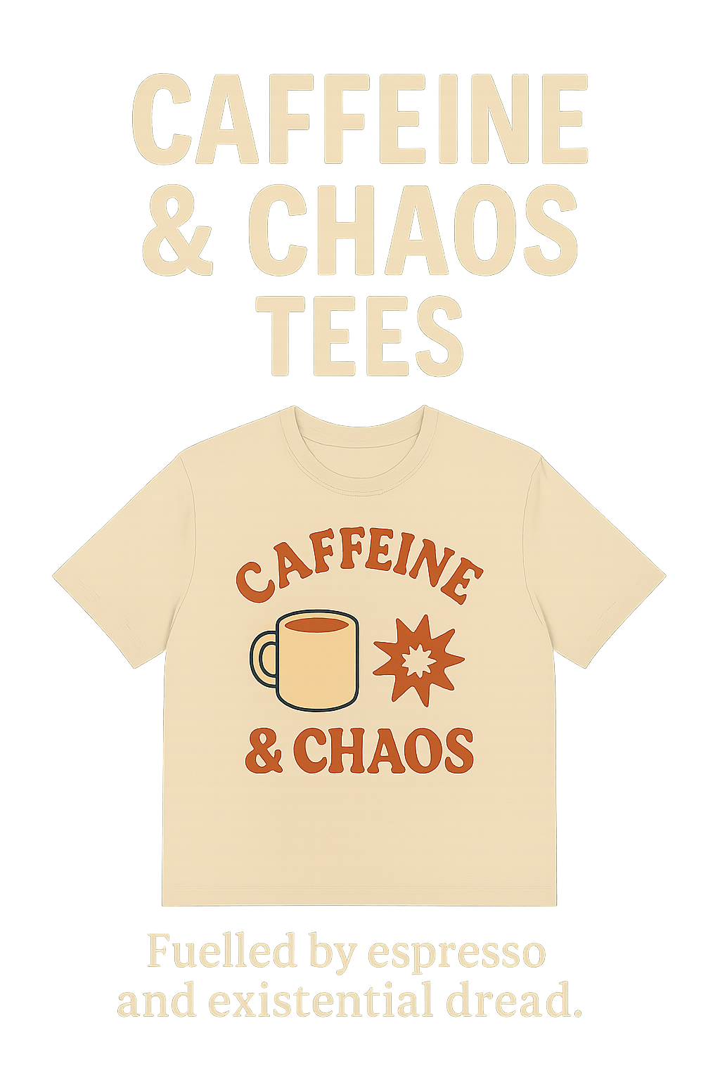 Caffeine & Chaos Tees